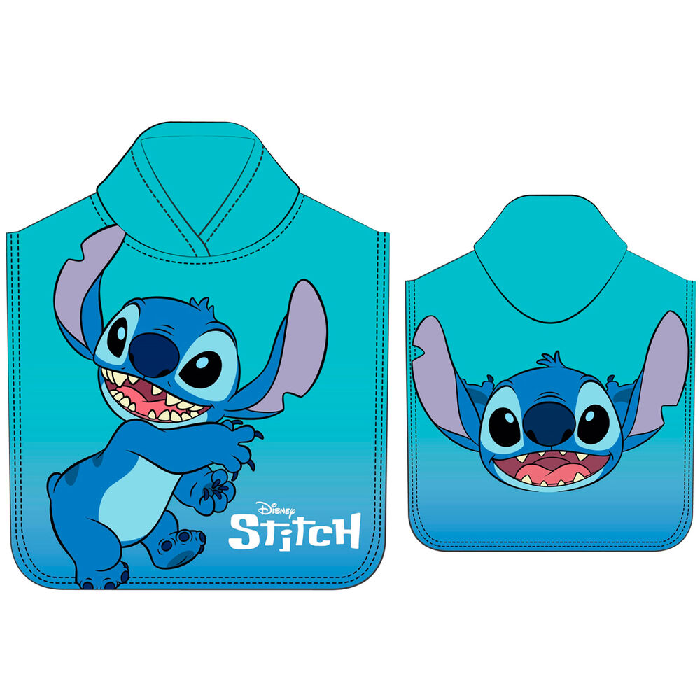 Imagen de Poncho Toalla Stitch Disney Microfibra 7 parte de nuestra colección en Espadas y más, sitio oficial.