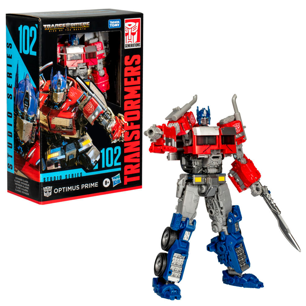 Imagen 1 - Figura Optimus Prime Studio Series El Despertar De Las Bestias Transformers 16,5Cm