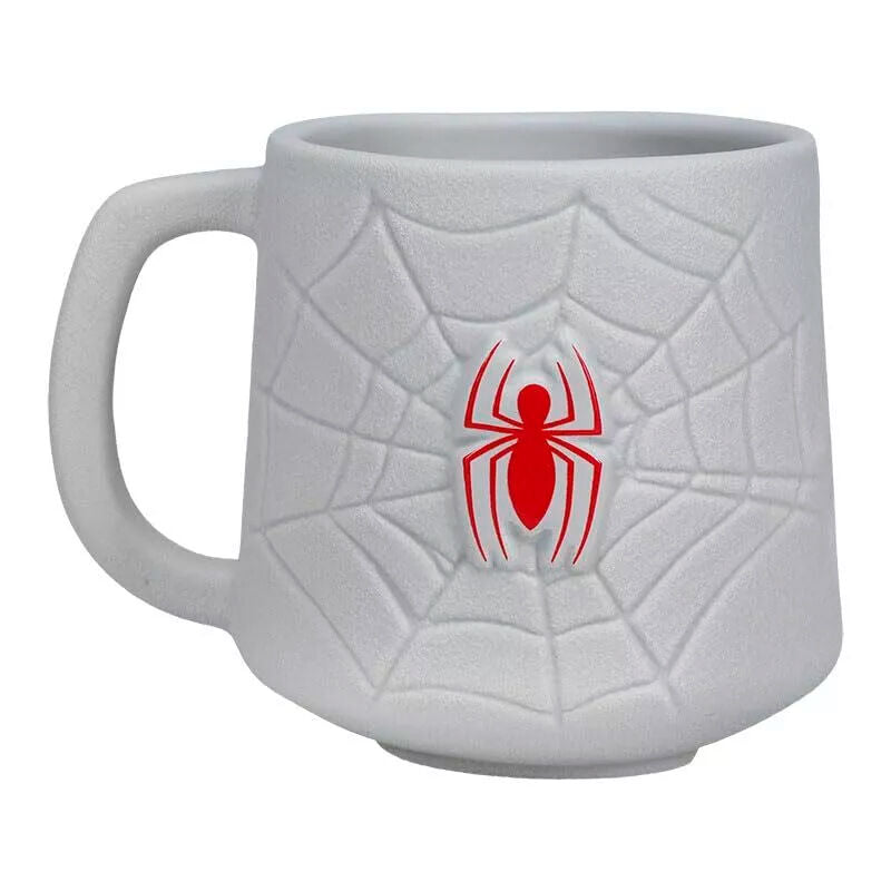 Imagen 2 - Taza 3D Telaraña Spiderman Marvel 450Ml