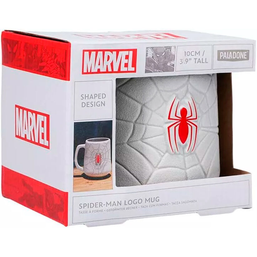 Imagen 3 - Taza 3D Telaraña Spiderman Marvel 450Ml