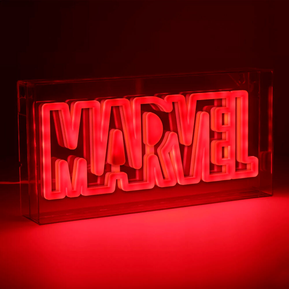 Imagen 4 de Lampara Led Logo Marvel