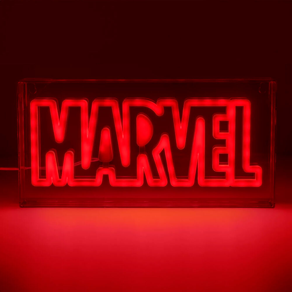 Imagen 3 de Lampara Led Logo Marvel