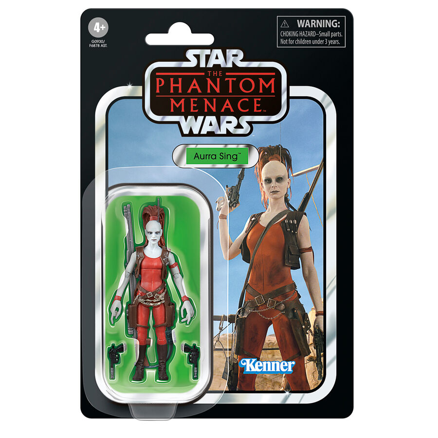 Imagen 1 - Figura Aurra Sing La Amenaza Fantasma Star Wars 9,5Cm