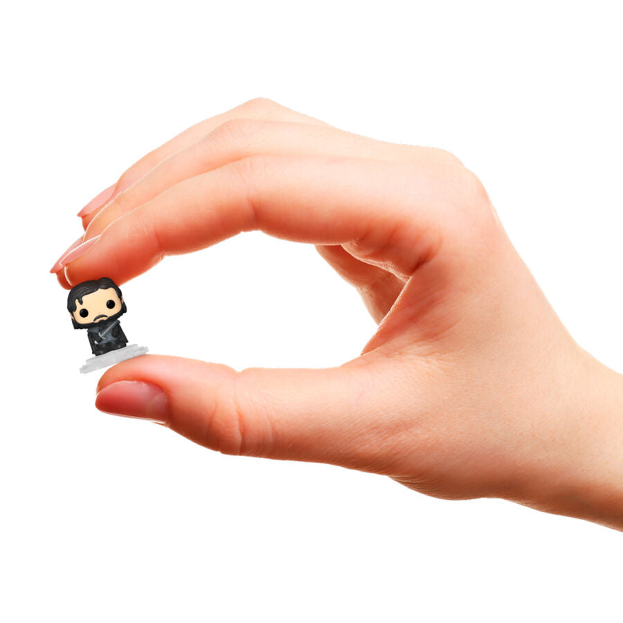 Imagen 2 - Blister 4 Figuras Bitty Pop Juego De Tronos Jon Snow