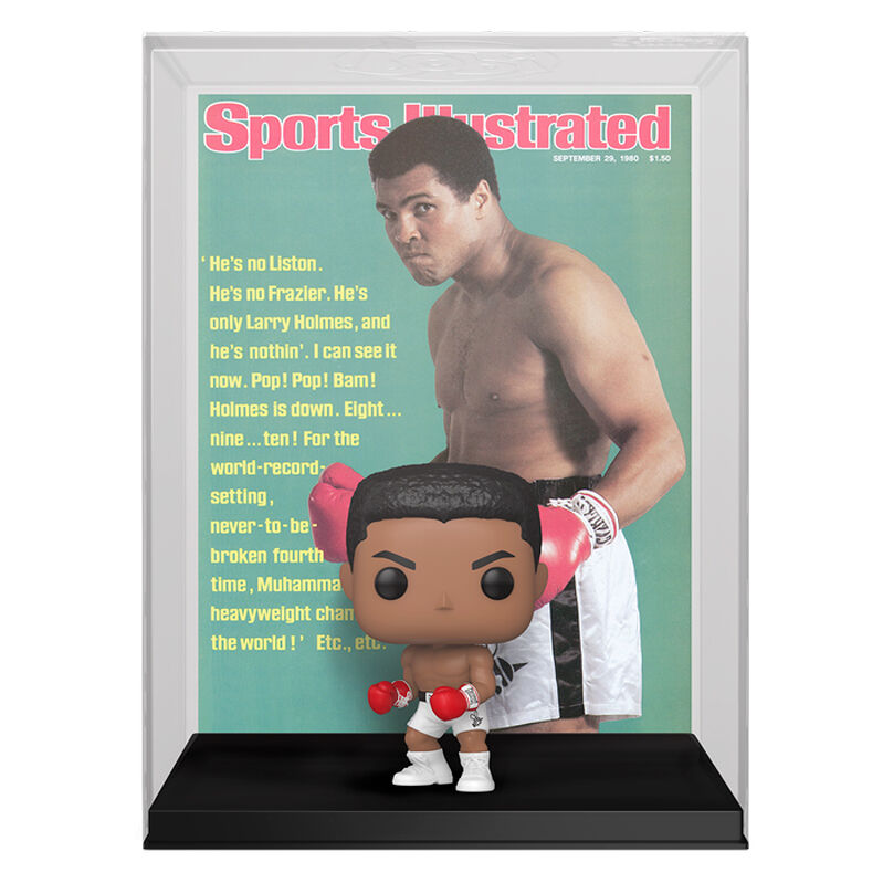 Imagen de Figura Pop Magazine Cover Muhammad Ali parte de nuestra colección en Espadas y más, sitio oficial.