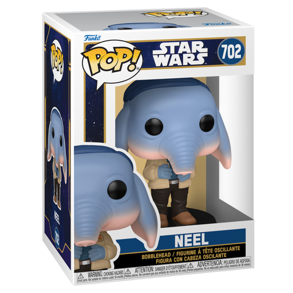 Imagen de Figura Pop Star Wars Skeleton Crew Neel parte de nuestra colección en Espadas y más, sitio oficial.