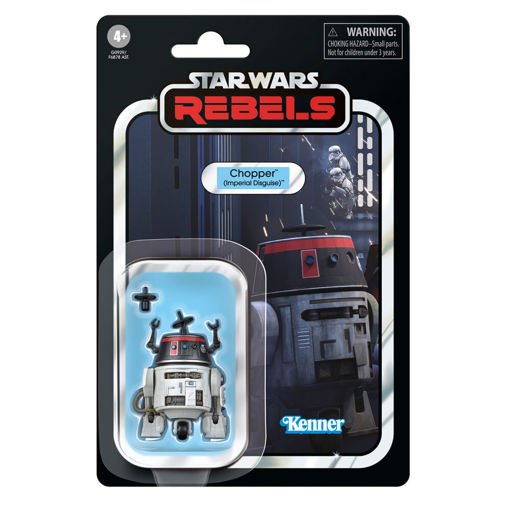 Imagen 1 - Figura Chopper Imperial Disguise Rebels Star Wars 9,5Cm