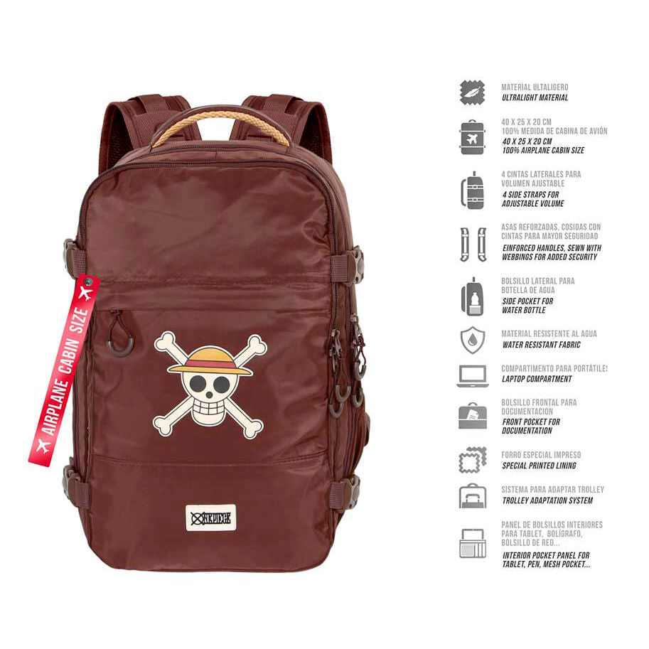 Imagen 3 - Mochila Skull One Piece 40Cm
