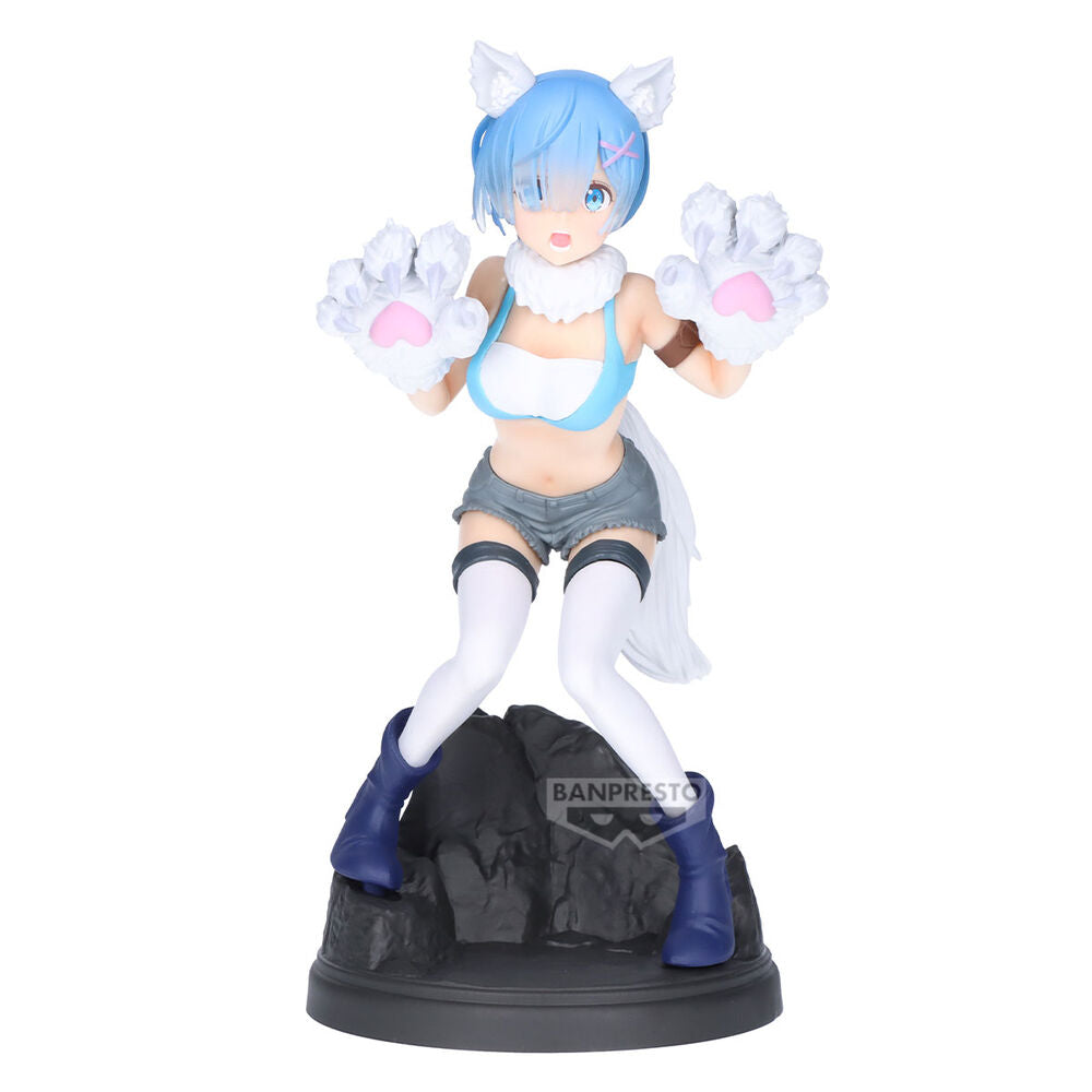 Imagen 1 - Figura Rem Monsters Motions Re:zero Starting Life In Another World 22Cm