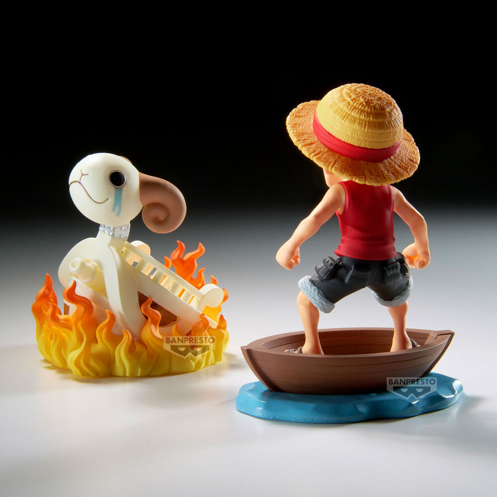 Imagen 4 - Figura Luffy & Going Merry Log Stories One Piece 8Cm