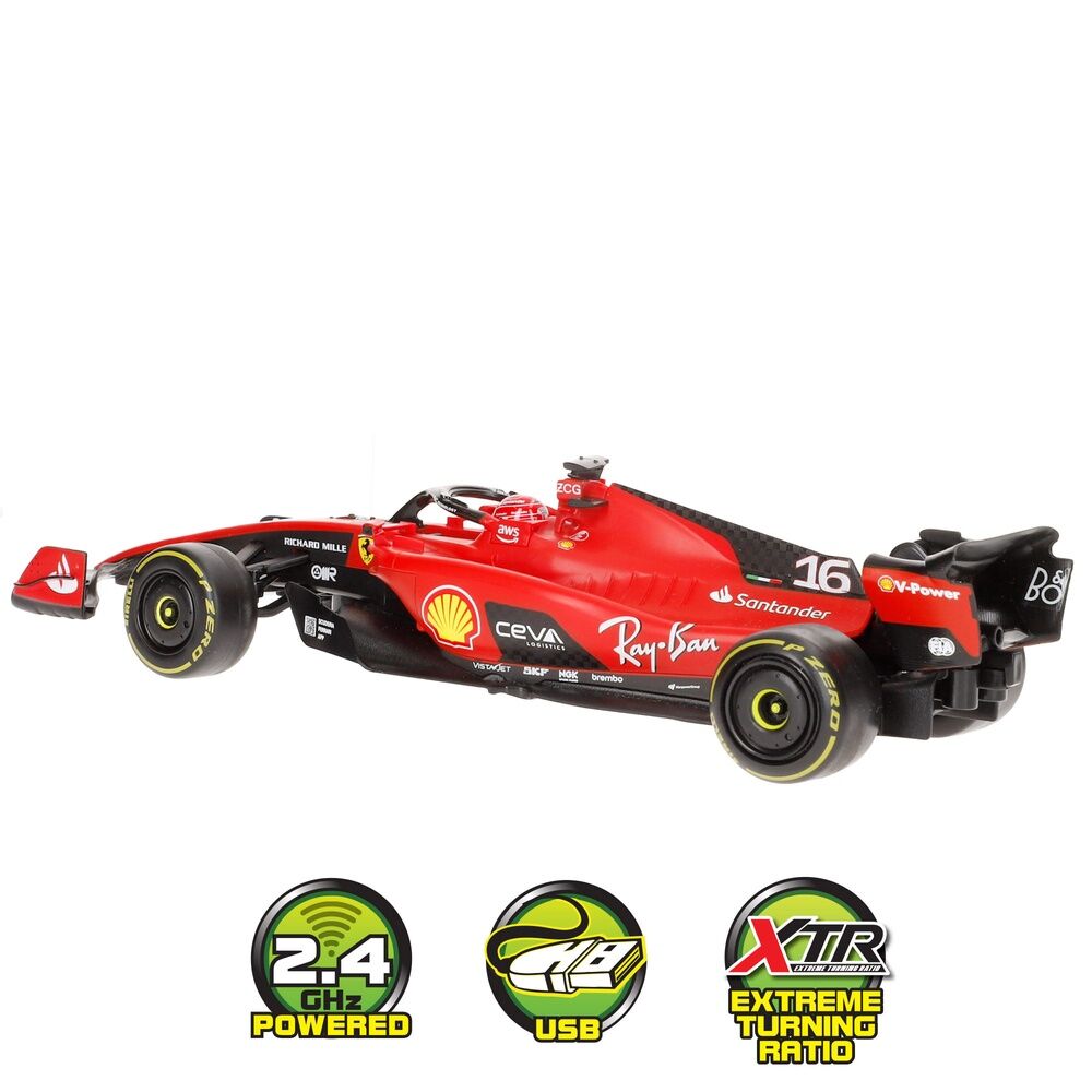 Imagen 2 - Coche Ferrari Formula 1 Charles Leclerc Radio Control