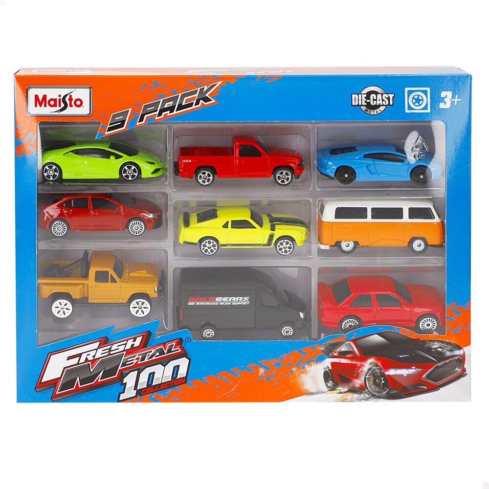 Imagen 2 - Blister 9 Coches Surtido