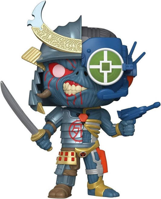 Imagen 2 de Figura Pop Super Iron Maiden Future Past Eddie