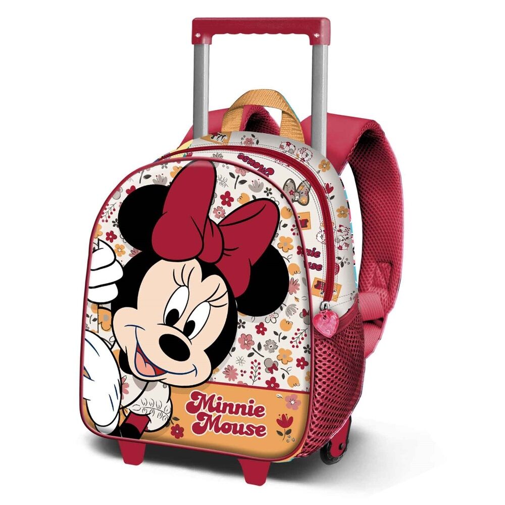 Imagen 1 - Trolley 3D Flowered Minnie Disney 34Cm