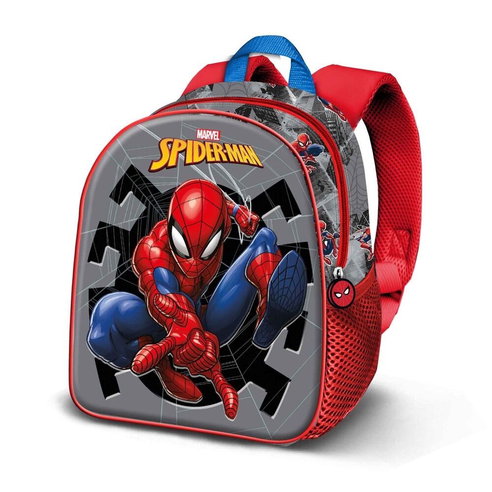 Imagen de Mochila 3D Symbol Spiderman Marvel 31Cm parte de nuestra colección en Espadas y más, sitio oficial.
