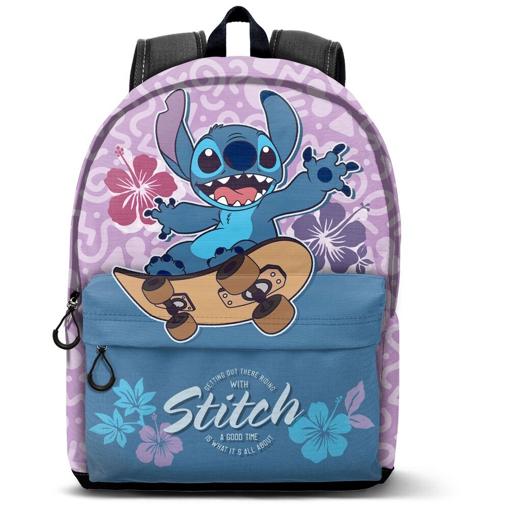 Imagen de Mochila Skate Stitch Disney 44Cm Adaptable parte de nuestra colección en Espadas y más, sitio oficial.