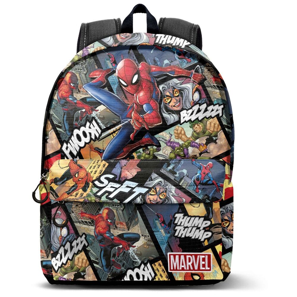 Imagen 1 - Mochila Panels Spiderman Marvel 44Cm Adaptable