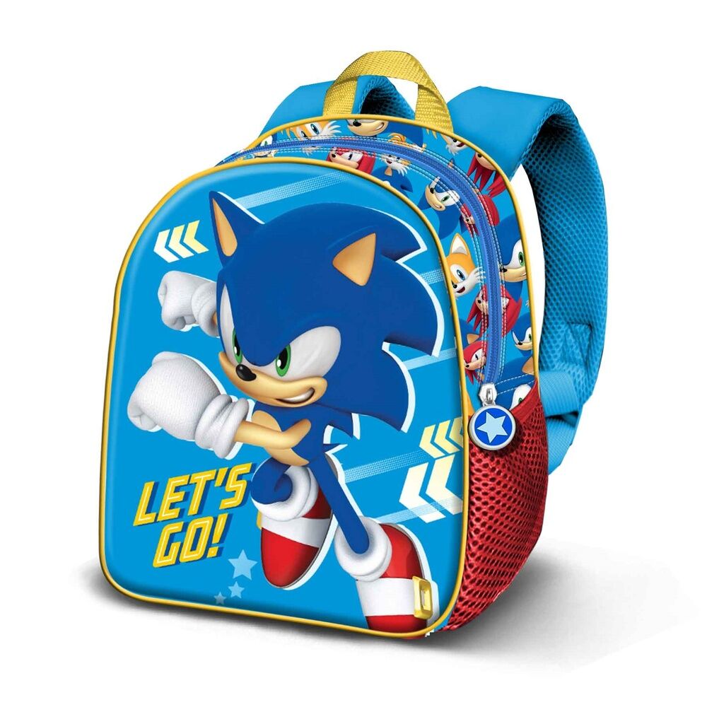 Imagen 1 - Mochila 3D Go Sonic The Hedgehog 31Cm