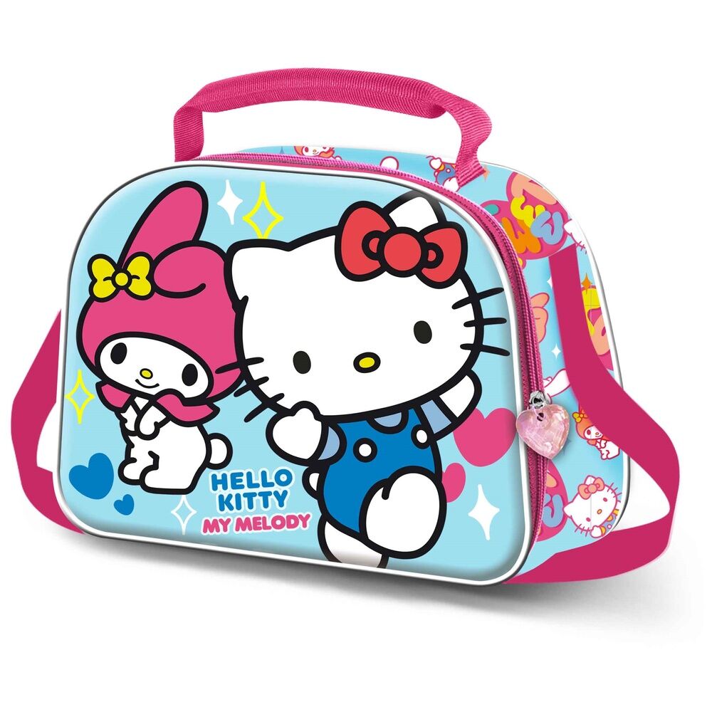 Imagen 1 - Bolsa Portameriendas 3D Friendship Hello Kitty