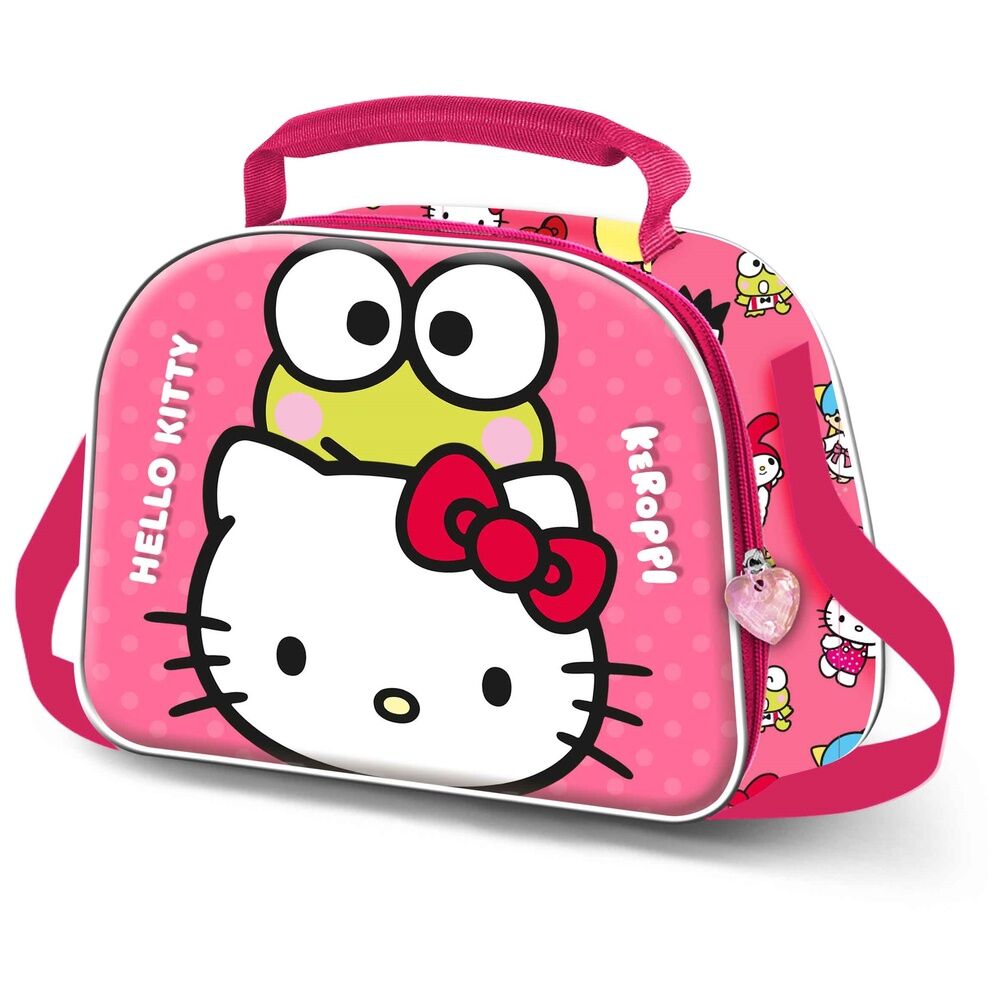 Imagen de Bolsa Portameriendas 3D Funny Hello Kitty parte de nuestra colección en Espadas y más, sitio oficial.