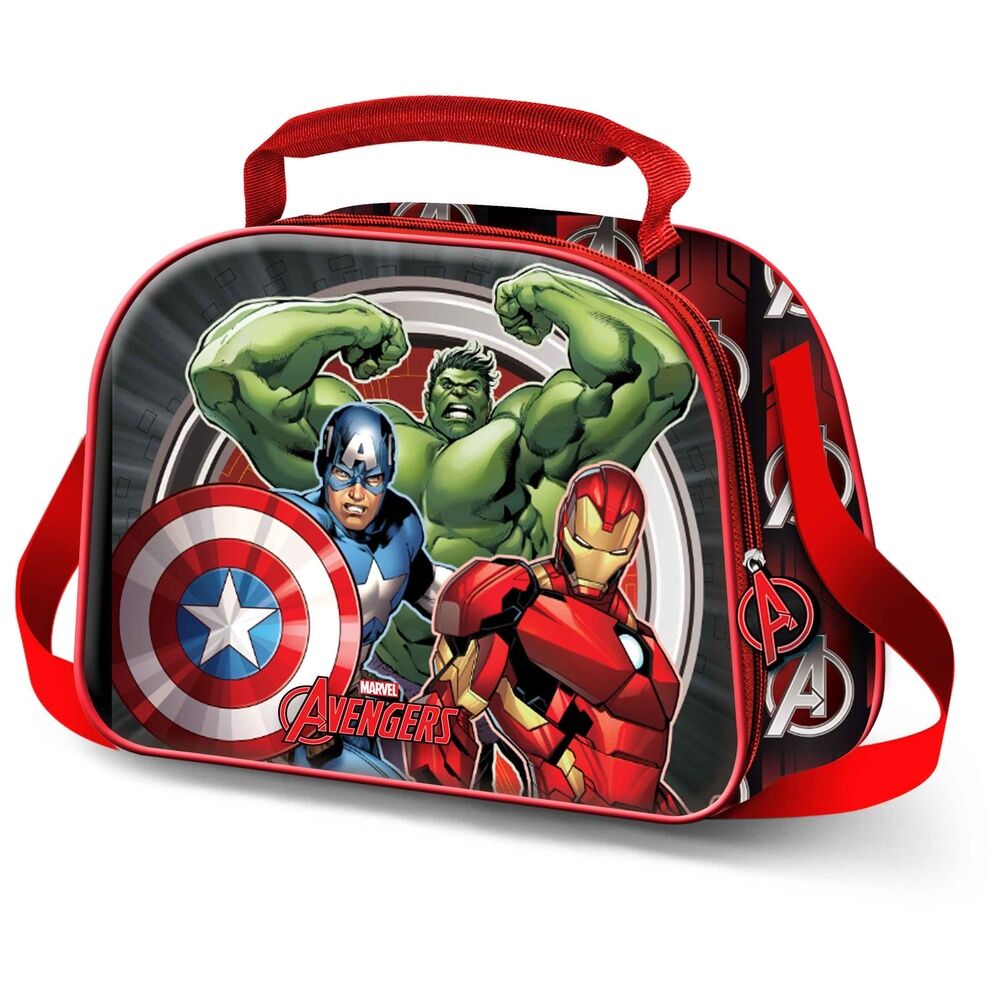 Imagen 1 - Bolsa Portameriendas 3D Almighty Los Vengadores Avengers Marvel