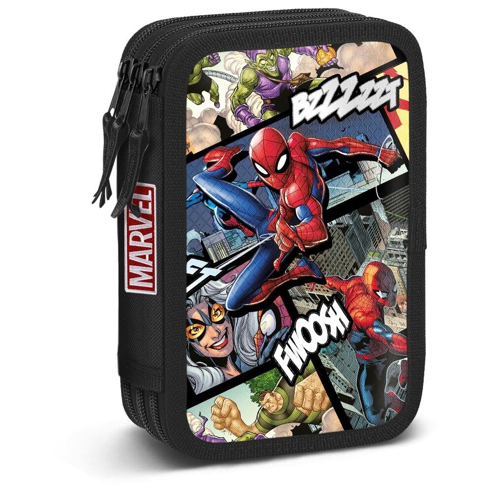Imagen 1 - Plumier Panels Spiderman Marvel Triple