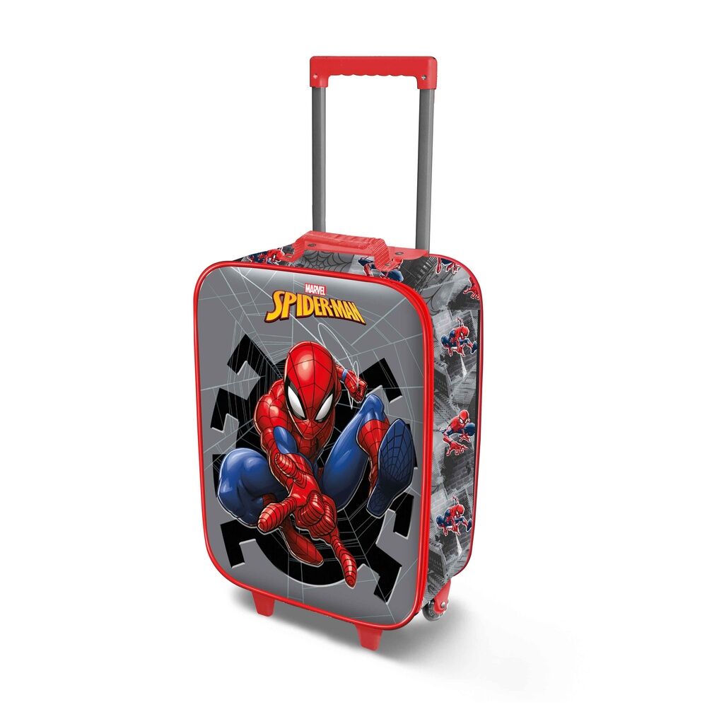 Imagen de Maleta Trolley 3D Wall Spiderman Marvel 52Cm parte de nuestra colección en Espadas y más, sitio oficial.