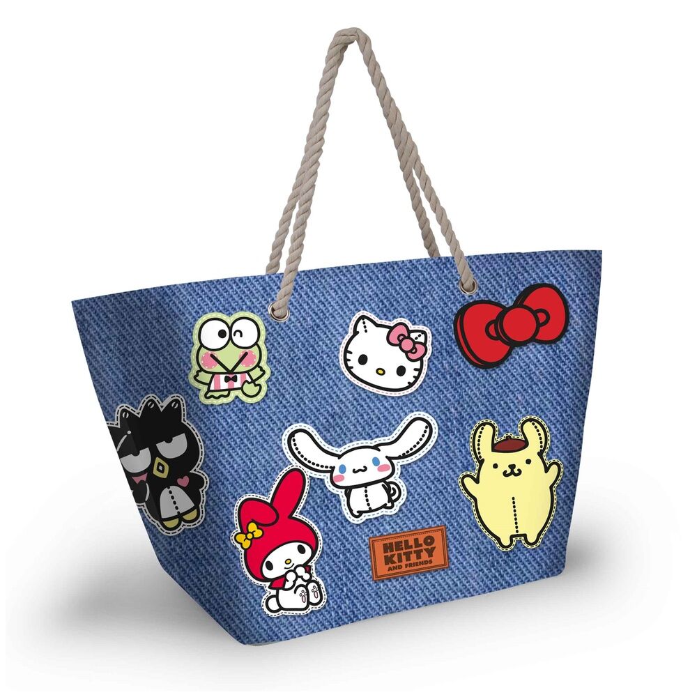 Imagen de Bolsa Playa Stickers Hello Kitty parte de nuestra colección en Espadas y más, sitio oficial.