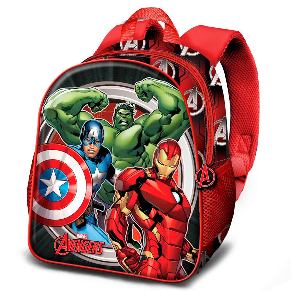 Imagen 1 - Mochila 3D Almighty Los Vengadores Avengers Marvel 31Cm
