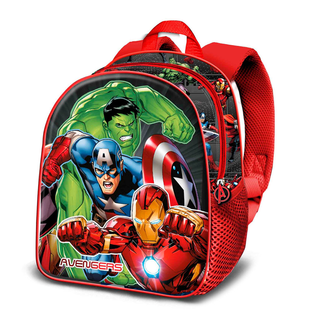 Imagen 1 - Mochila 3D Infinity Los Vengadores Avengers Marvel 31Cm