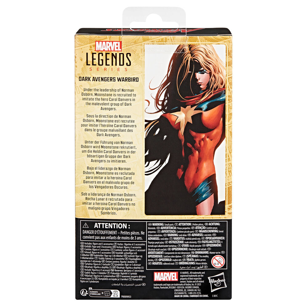 Imagen de Figura Dark Avengers Warbird Vengadores Oscuros Marvel Legends Series 15Cm parte de nuestra colección en Espadas y más, sitio oficial.