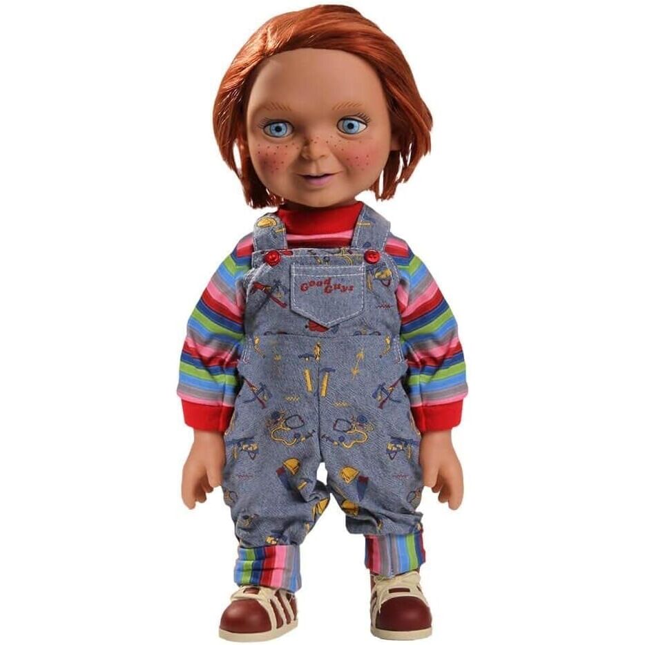 Imagen de Figura Articulada Parlante Muñeco Diabolico Chucky 38Cm parte de nuestra colección en Espadas y más, sitio oficial.