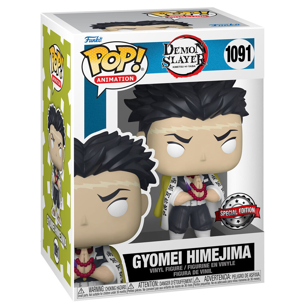 Imagen de Figura Pop Demon Slayer Kimetsu No Yaiba Gyomei Himejima Exclusive parte de nuestra colección en Espadas y más, sitio oficial.