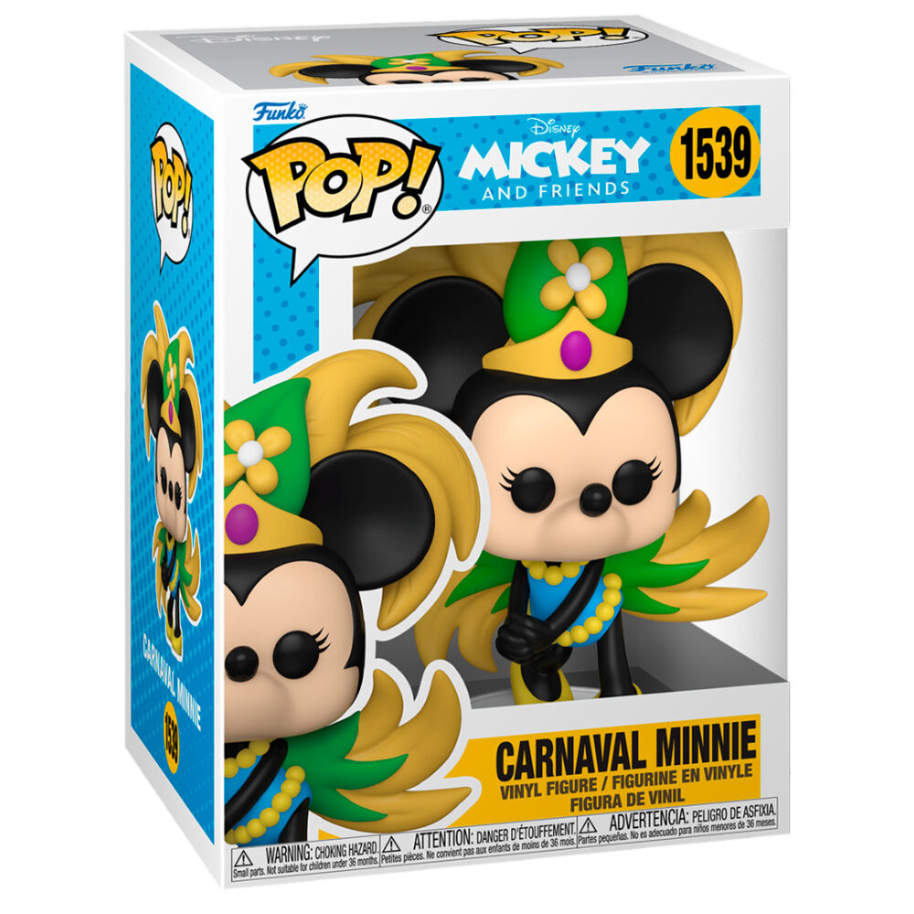 Imagen 1 - Figura Pop Disney Mickey And Friends Carnaval Minnie