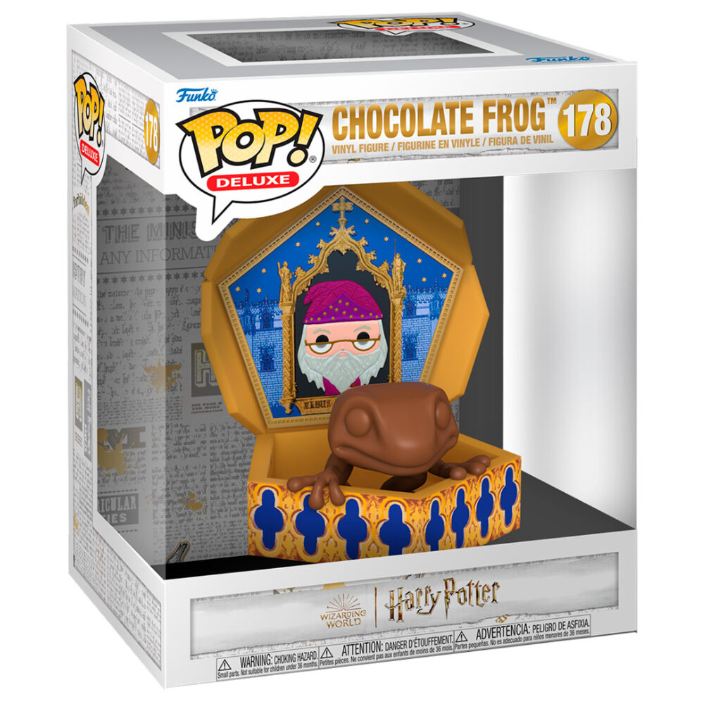Imagen 1 - Figura Pop Deluxe Harry Potter Chocolate Frog