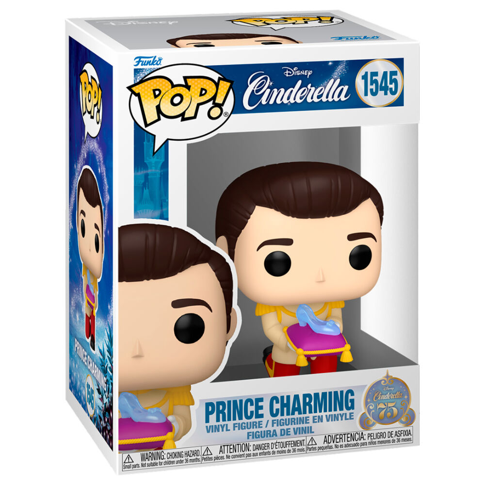 Imagen de Figura Pop Disney Cenicienta Principe Azul parte de nuestra colección en Espadas y más, sitio oficial.