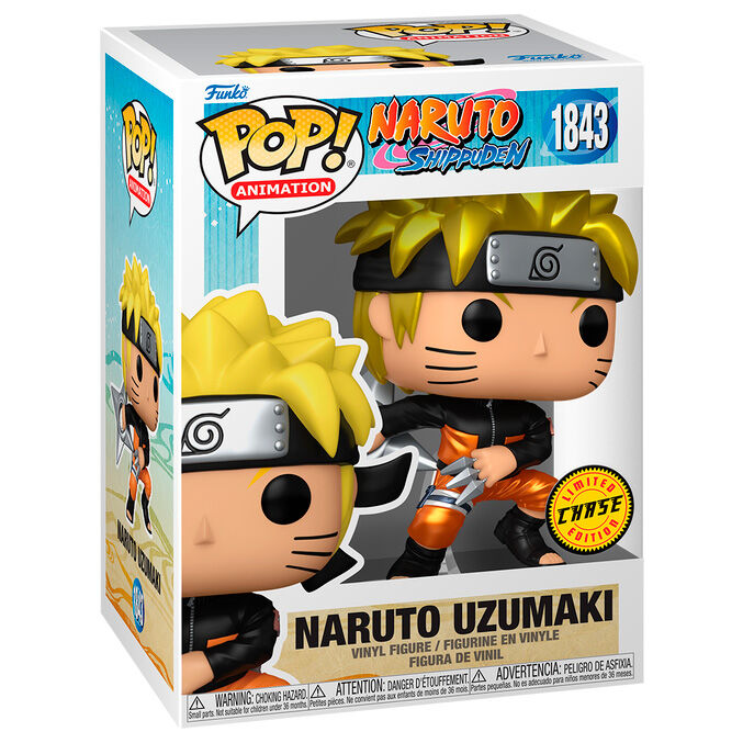 Imagen 2 - Figura Pop Naruto Shippuden Naruto Uzumaki Chase