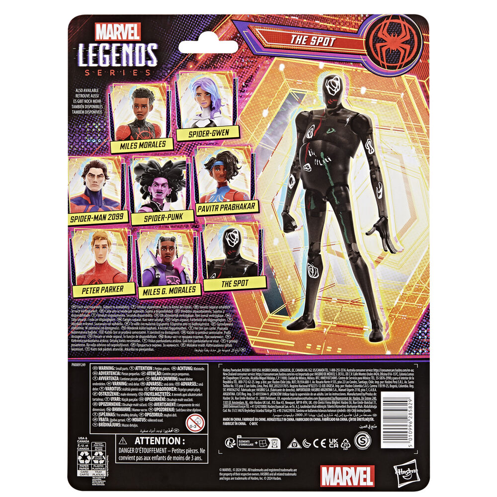 Imagen de Figura The Spot Across The Spider-verse Spider-man 15Cm parte de nuestra colección en Espadas y más, sitio oficial.