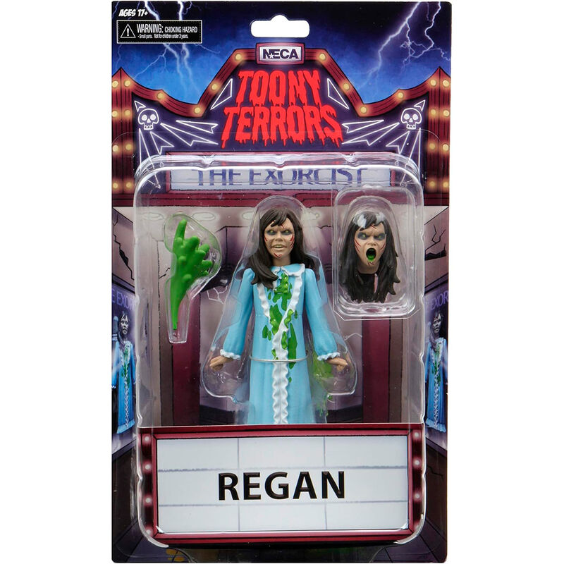 Imagen de Figura Regan Toony Terrors Niña Del Exorcista 15Cm parte de nuestra colección en Espadas y más, sitio oficial.