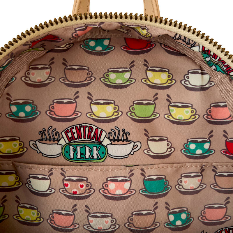 Imagen de Mochila Central Perk Friends Loungefly 26Cm parte de nuestra colección en Espadas y más, sitio oficial.