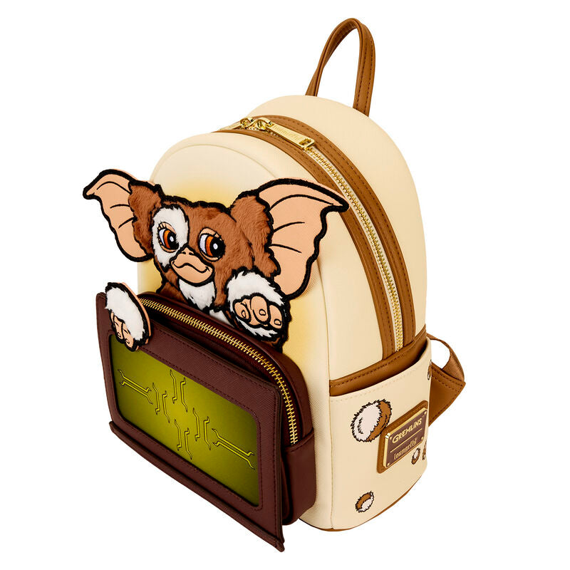 Imagen 5 - Mochila Gizmo 40Th Anniversary Gremlins Loungefly 26Cm
