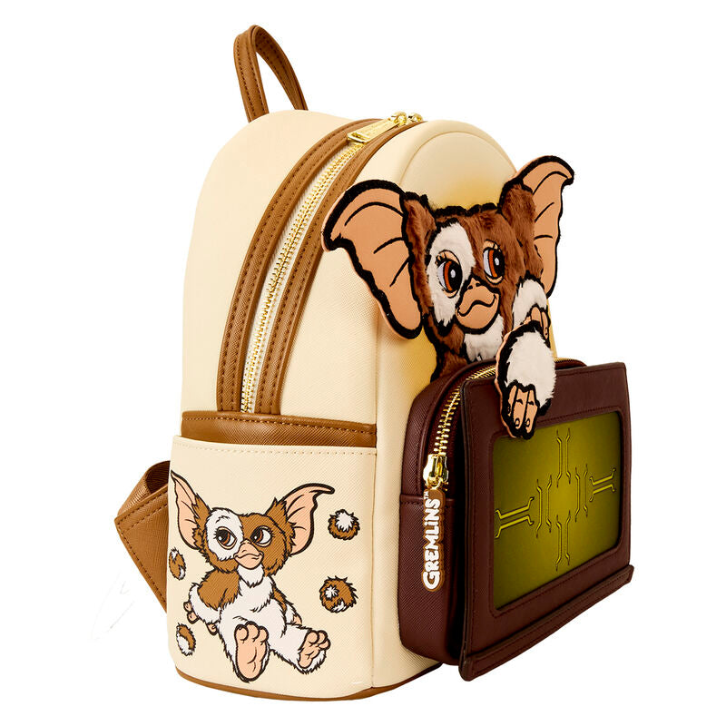 Imagen 6 - Mochila Gizmo 40Th Anniversary Gremlins Loungefly 26Cm