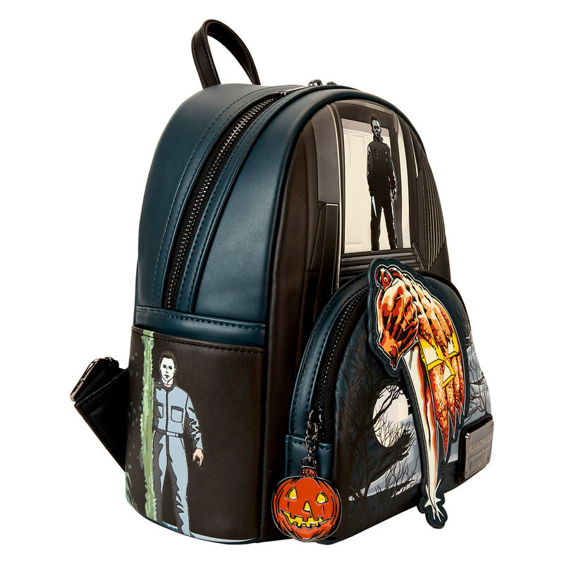 Imagen 5 - Mochila Michael Myers Halloween Loungefly 26Cm