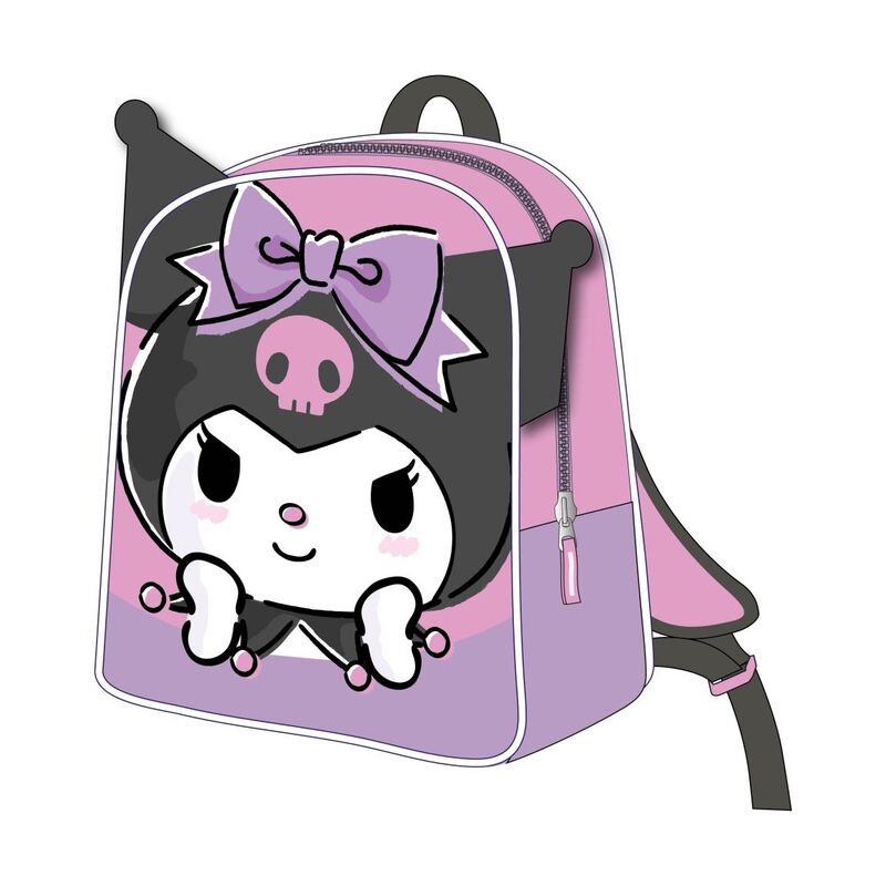 Imagen 1 - Mochila 3D Kuromi Hello Kitty 28Cm