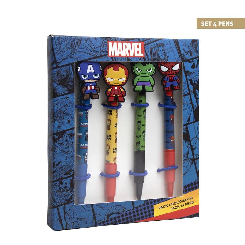 Imagen 1 - Blister Boligrafos Marvel