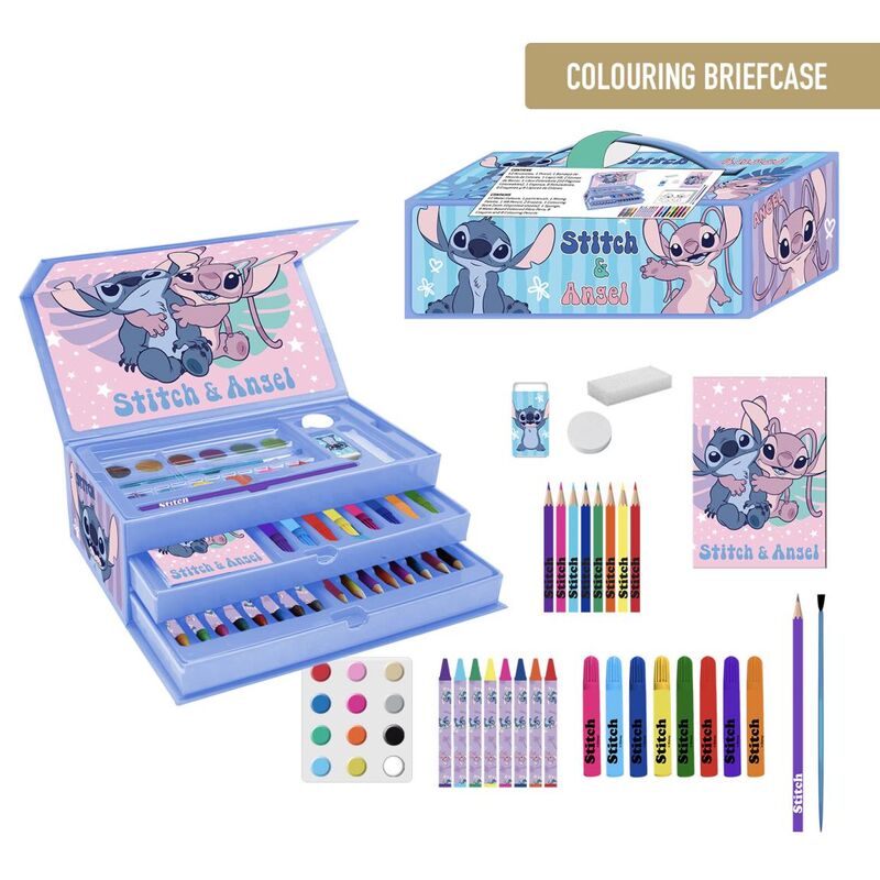 Imagen de Maletin Coloreable Stitch Disney parte de nuestra colección en Espadas y más, sitio oficial.