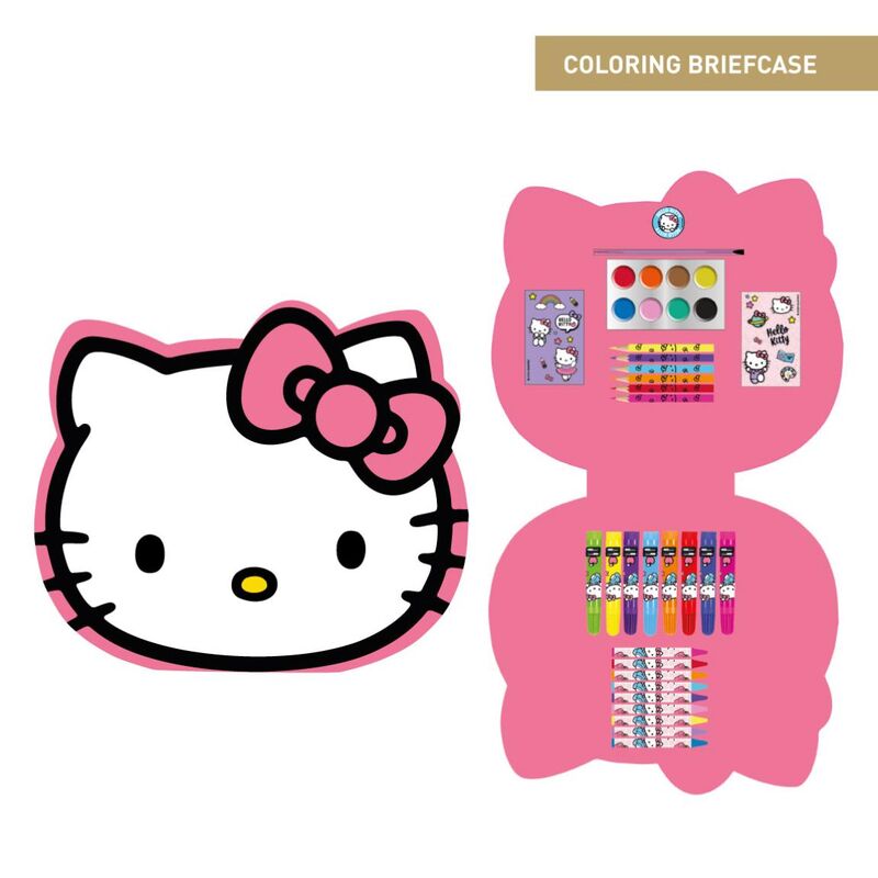 Imagen 1 - Set Coloreable Hello Kitty