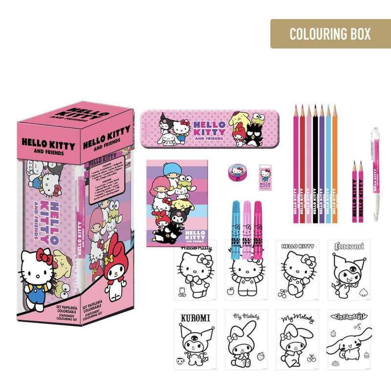 Imagen 1 de Set Papeleria Hello Kitty 2