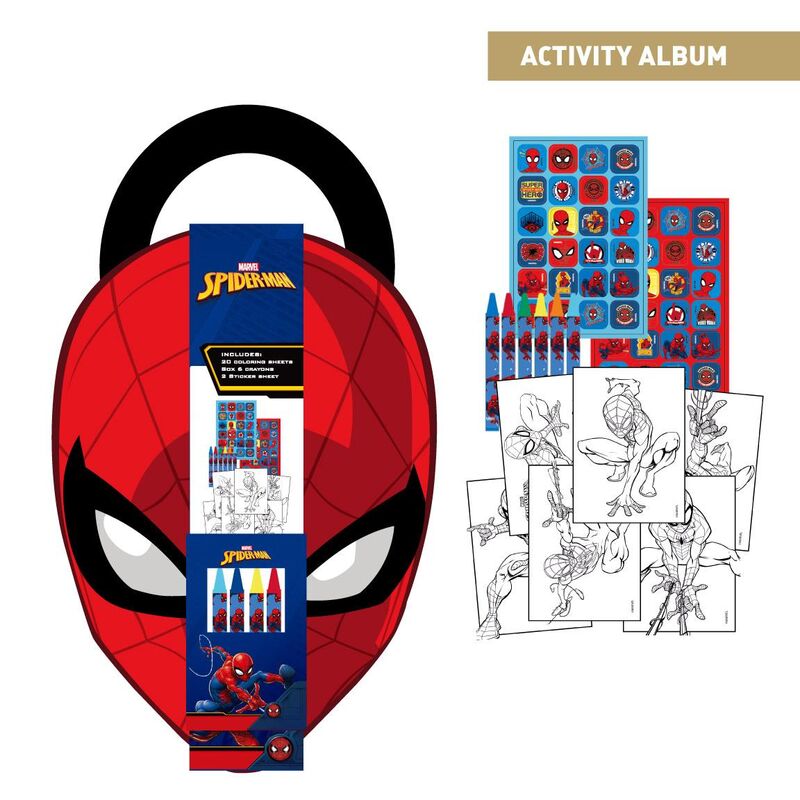 Imagen 1 - Set Actividades Spiderman Marvel
