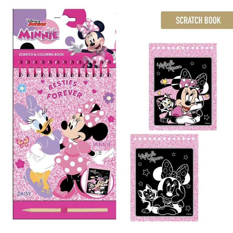 Imagen 1 - Set Papeleria Scratch Minnie Disney